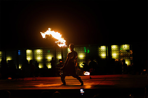 Fire Shows & Live Performances”